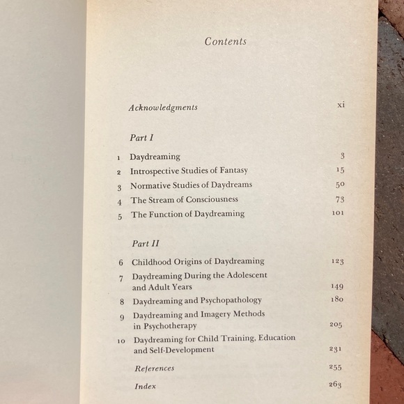 Vintage Book The Inner World of Daydreaming Brain Arcane ESP Fantasy Mind - Picture 6 of 8